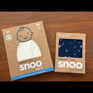 🐣NWT🐣 Snoo sleep sack + crib sheet bundle